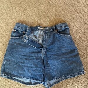 Levi's Women's Blue Jean Shorts